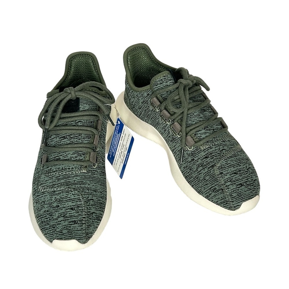 Adidas Green Tubular Shadow Sneakers Running,Walking, Athleisure Sz 6.5